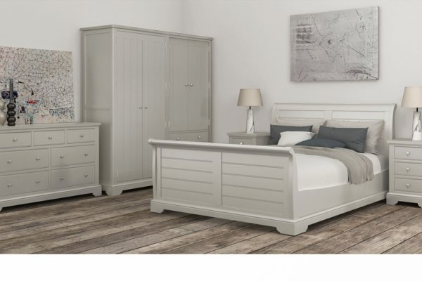 Kimmeridge Bedroom - Grey Painted