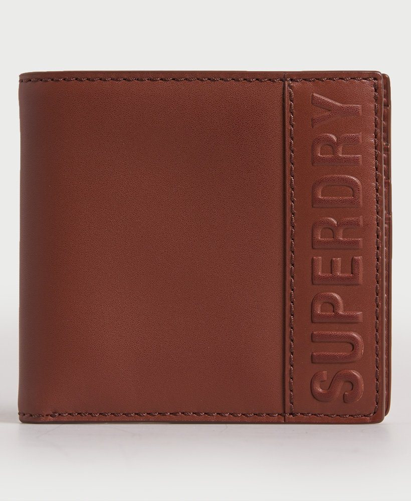 Superdry VERMONT BIFOLD LEATHER WALLET Superdry Barsleys Department Store
