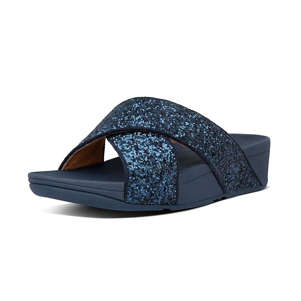 Fitflop LULU GLITTER SLIDE Sandals Barsleys Department Store