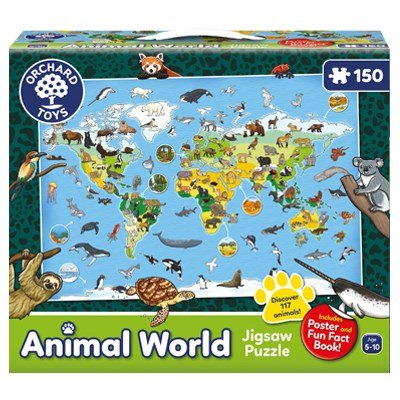 Orchard Toys ANIMAL WORLD JIGSAW PUZZLE - Games & Puzzles - Barsleys  Department Store