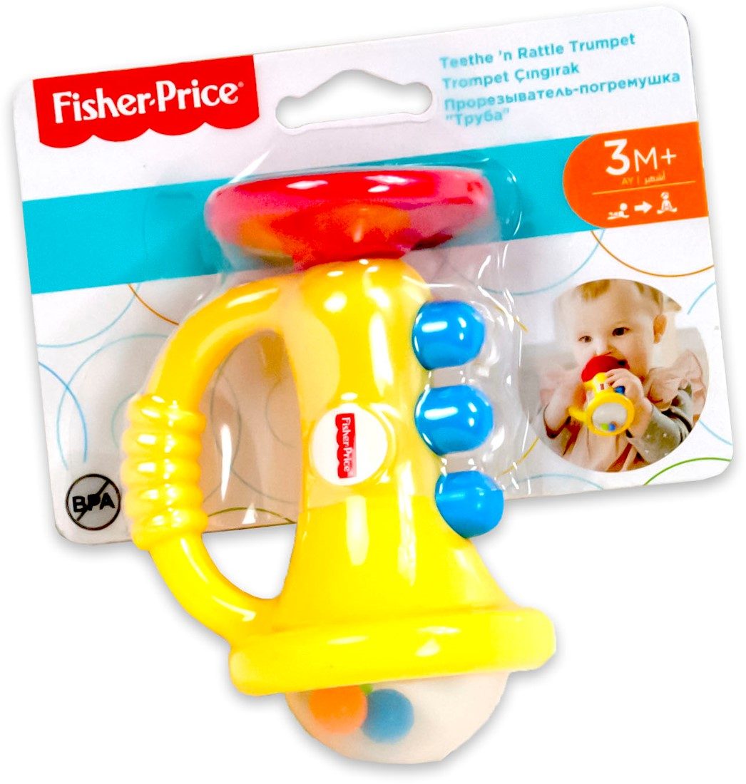 Fisher Price FISHER PRICE TRUMPET RATTLE Buy Online Barsleys