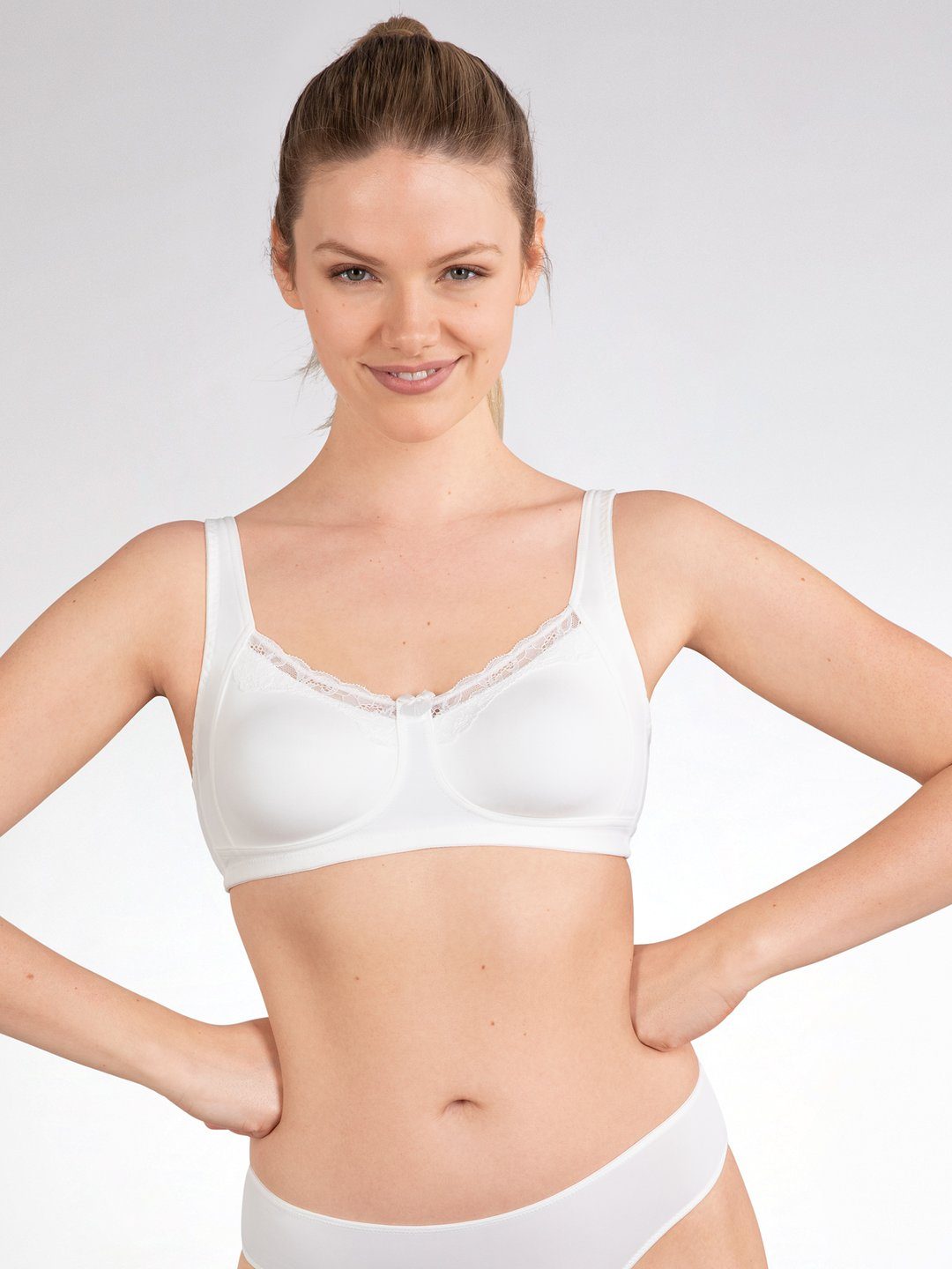 Mastectomy Bra Moulded Cups With Pockets by Naturana 5803 - Lord Wholesale  Co