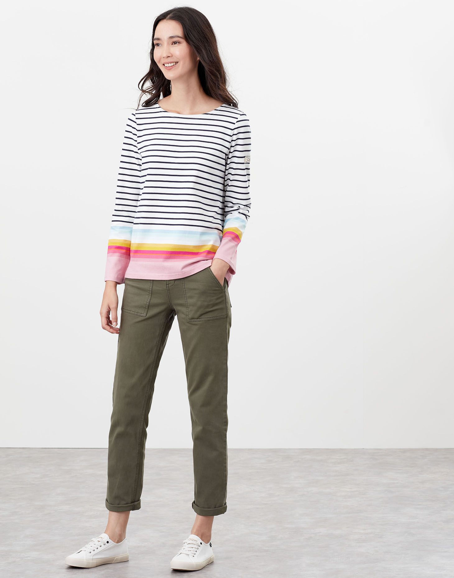 Joules 212831 Harbour Long Sleeve Jersey Top - Joules - Barsleys ...