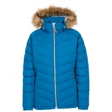 PADDED WATERPROOF WITH FUR TRIM HOOD
