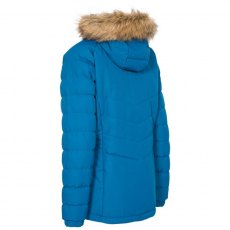 PADDED WATERPROOF WITH FUR TRIM HOOD