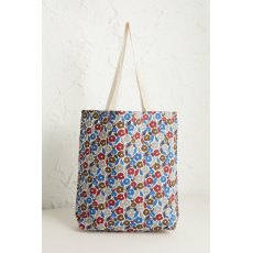Foldaway Canvas Shopper Chalked Blooms Waterfront Foldaway Canvas Shopper Chalked Blooms Waterfront