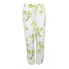GINA LIME PRINT PANTS