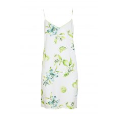 GINA LIME PRINT STRAPPY CHEMISE