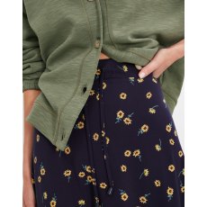 Auriel Print Printed Jersey Skirt
