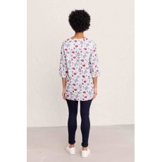 Aventurier Tunic Hedgerow Flowers Cassis