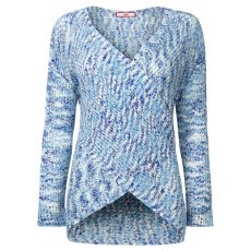 Ocean Blues Wrap Sweater