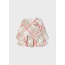 Long Sleeve Plaid Dress 2947