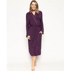 CLARISSA JERSEY LONG DRESSING GOWN