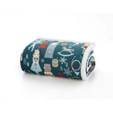 NUTCRACKER THROW 125X150CM