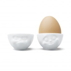 Egg cup set no.3 - Happy & Hmpff