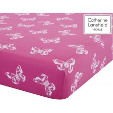 BUTTERFLY FITTED SHEET
