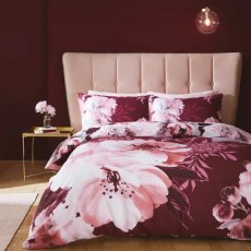 DRAMATIC FLORAL DUVET COVER SET