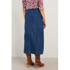Dusk Journey Skirt Mid Indigo Wash Dusk Journey Skirt Mid Indigo Wash