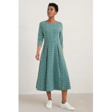 3/4 Wild Bouquet Dress Speckled Petals Studio Green 3/4 Wild Bouquet Dress Speckled Petals Studio Green