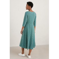 3/4 Wild Bouquet Dress Speckled Petals Studio Green 3/4 Wild Bouquet Dress Speckled Petals Studio Green