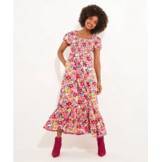 WE939 Blossom Shirred Jersey Dress