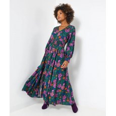 Whimsical Wonders Floral Maxi Dress