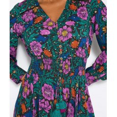 Whimsical Wonders Floral Maxi Dress