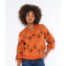 Autumn Days Cosy Leaf Jumper