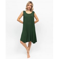 OLIVE JERSEY SWING NIGHTDRESS OLIVE JERSEY SWING NIGHTDRESS