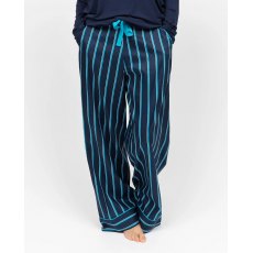 MARINA PRINTED STRIPE WIDE LEG PYJAMA BOTTOMS MARINA PRINTED STRIPE WIDE LEG PYJAMA BOTTOMS
