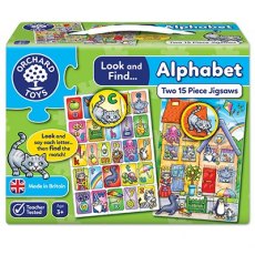 LOOK & FIND ALPHABET LEARNING PUZZLES