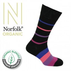 Socks Organic Multi Stripe