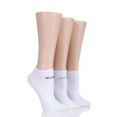 Cotton No Show Trainer Socks 3 Pair Pack