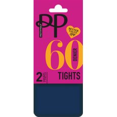 Tights 60D Opaque 2 Pair Pack
