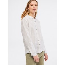 Amelie Embroidered Linen Shirt
