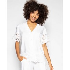 LEAH EMBROIDERED TOP