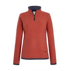 Beyonce 1/4 Zip Grid Fleece