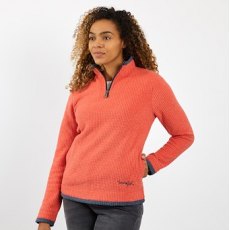 Beyonce 1/4 Zip Grid Fleece