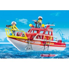 City Action Fire Rescue Boat