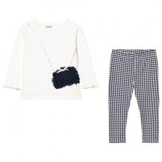 G 4723 DOG TOOTH LEGGINGS SET