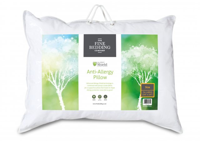 The Fine Bedding Company Anti-Allergy Pillow Pair
