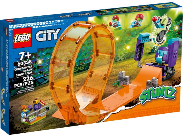 Lego Smashing Chimpanzee Stunt Loop