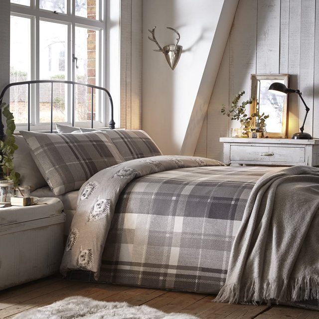 Dreams & Drapes COLVILLE CHECK DUVET COVER SET