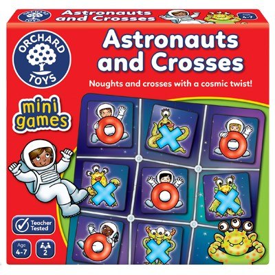Orchard Toys MINI GAMES - ASTRONAUTS & CROSSES