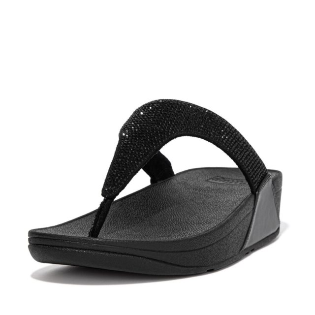 Fitflop LULU CRYSTAL EMBELLISHED TOE POST - Sandals - Barsleys Department  Store