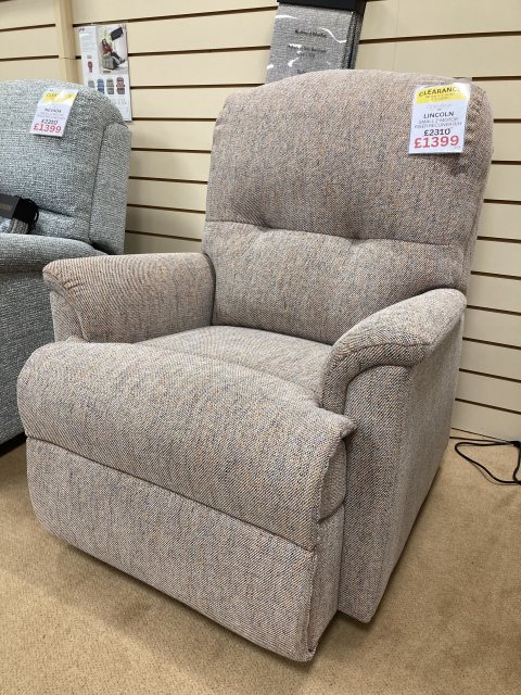 Sherborne CLEARANCE - Sherborne Lincoln Small 2 Motor Riser Recliner