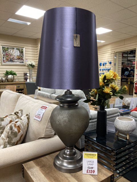 CLEARANCE - Large Lamp