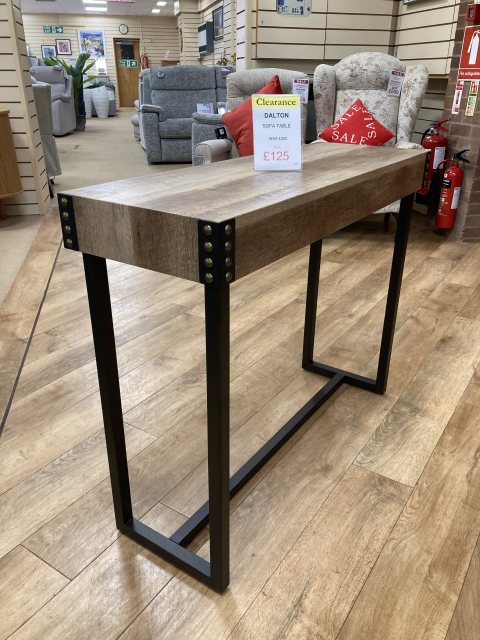 CLEARANCE - Dalton Sofa/Console Table