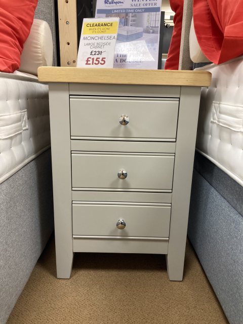 CLEARANCE - Monchelsea Large Bedside Cabinet