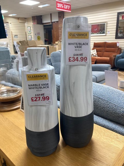 CLEARANCE - Marble Vase